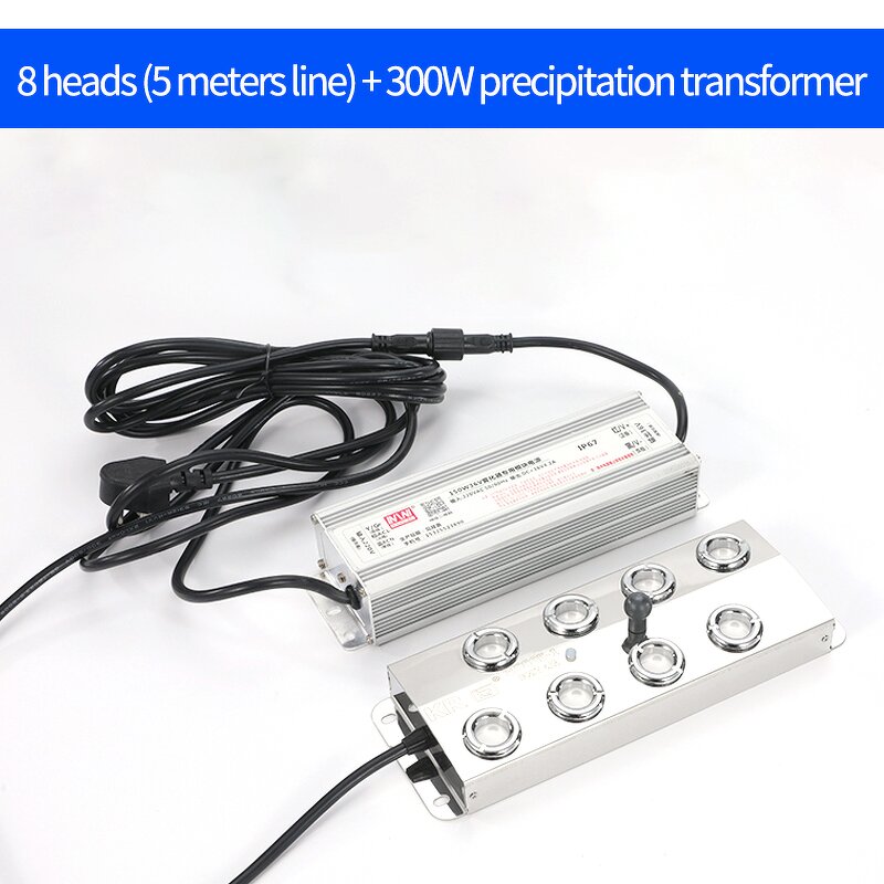Ultrasonic Mist Maker Manufacturer - OEM 8 Head Stainless Steel Garden Pond Atomizer