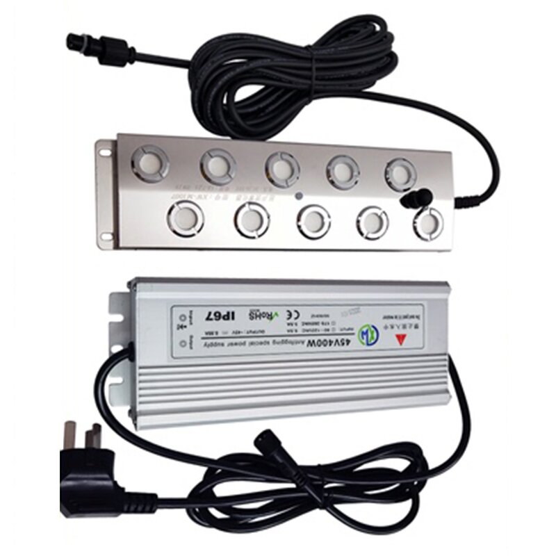 Ultrasonic Fogger Manufacturer - OEM 10 Head Industrial 5-7kg/h Pond Garden Atomizer