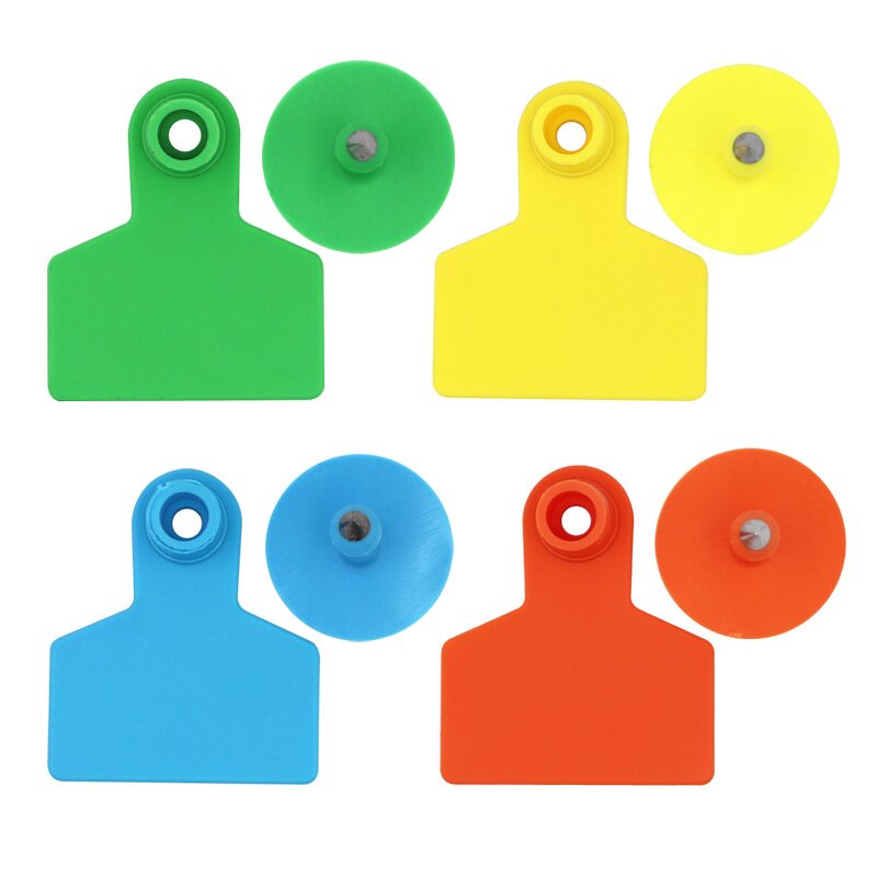 Pig Ear Tag Manufacturer - OEM TPU Material Blank Number Swine Sow ID Tracking Tag