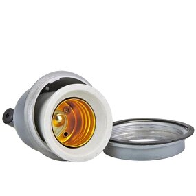 Lamp Holder Manufacturer - OEM Durable Waterproof Heat Resistant Aluminum E27 Base