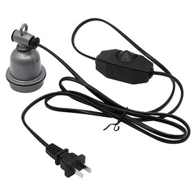 Ceramic Lamp Holder Manufacturer - OEM with Adjustable Temperature Switch E27 Cable