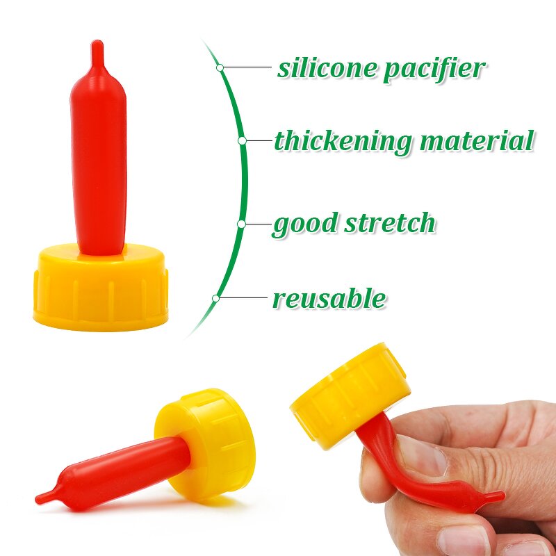 Milk Bottle Manufacturer - OEM 400ml Plastic for Sheep Goat Lamb Veterinary Farm