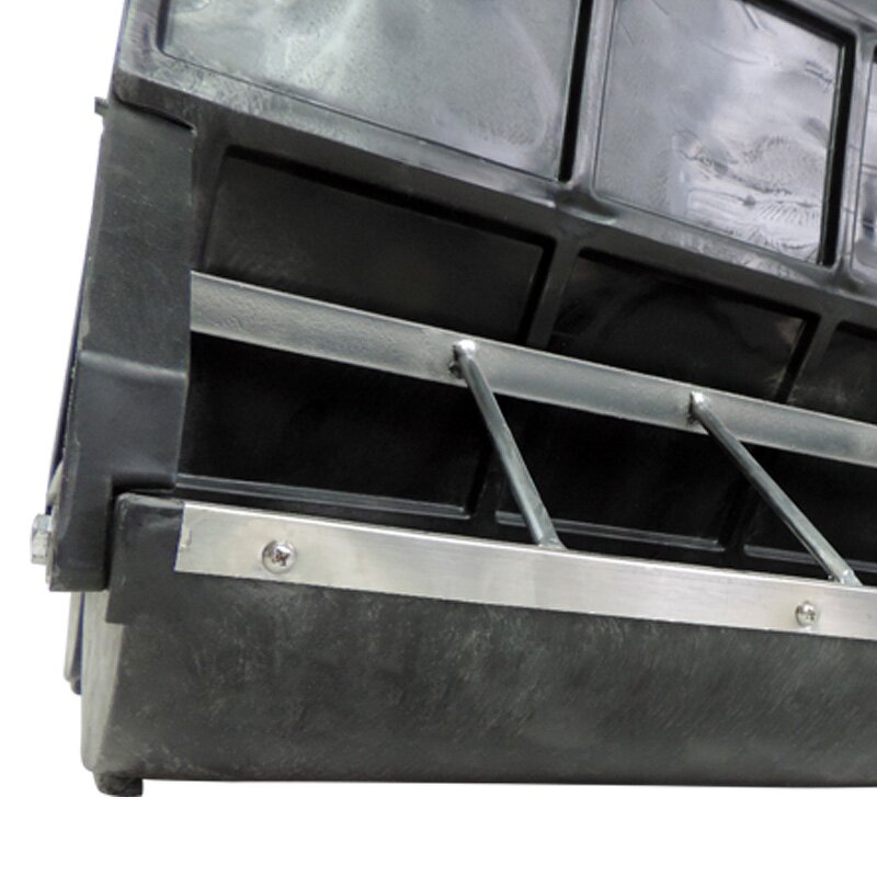 Pig Feeding Trough Manufacturer - OEM Plastic Double Side Automatic 10 Holes for Nursery