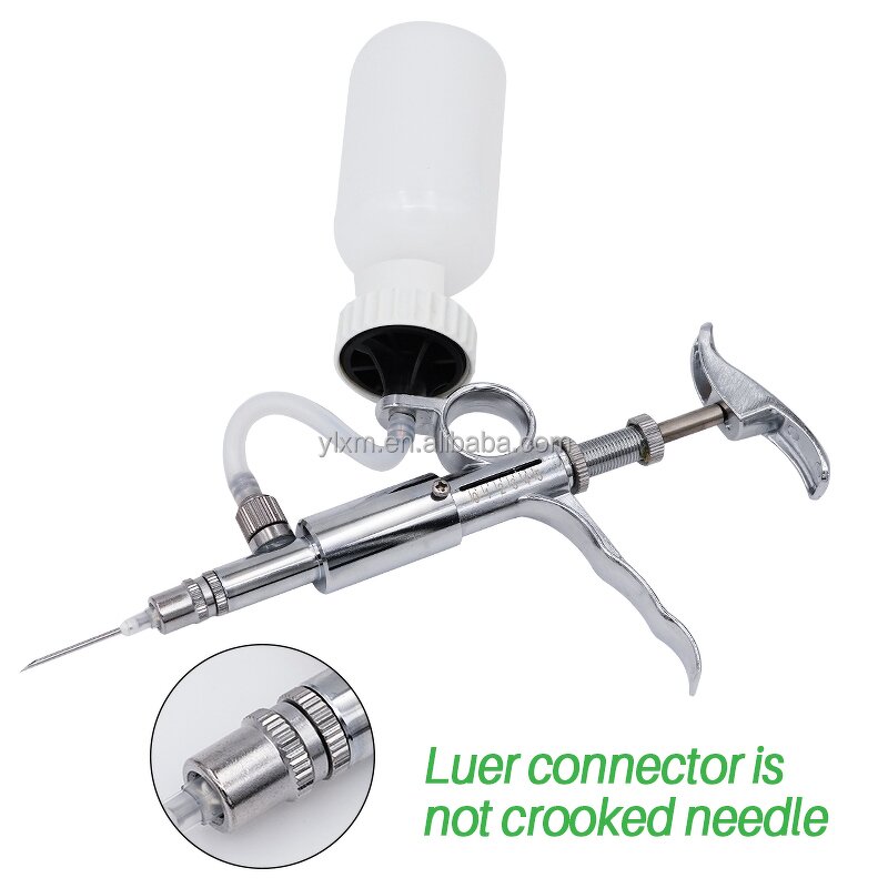 Veterinary Syringe Gun Manufacturer - OEM 5ml Adjustable Automatic Continuous Injection