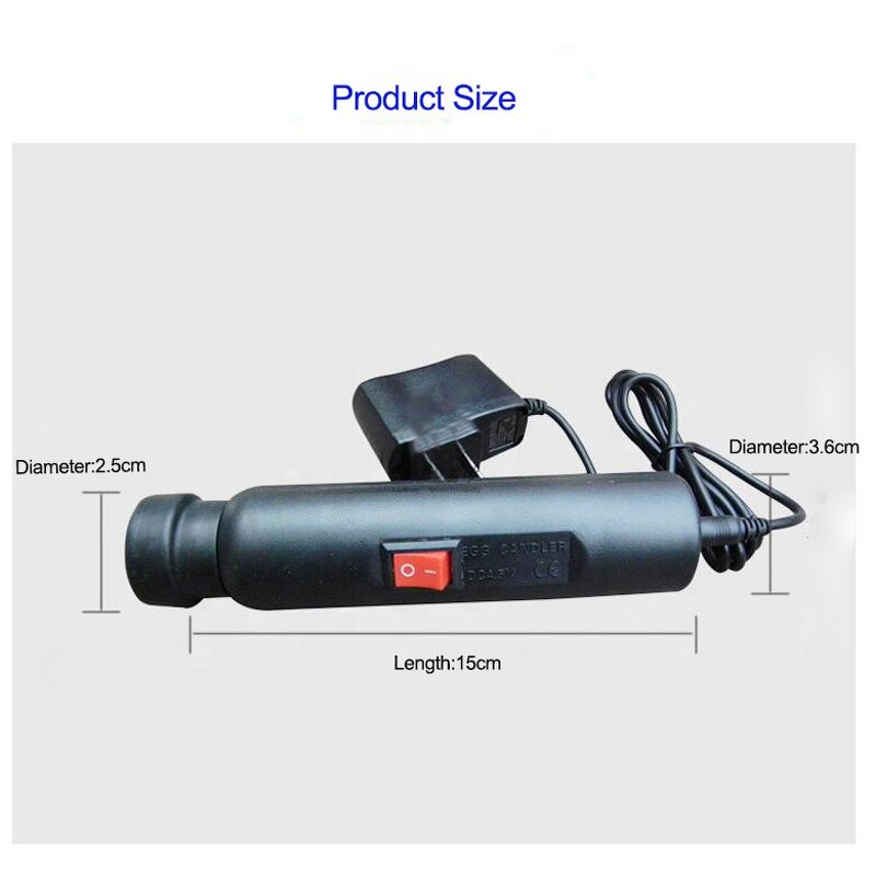 Egg Candler Tester Manufacturer - OEM Portable LED for Poultry Incubator Accessories