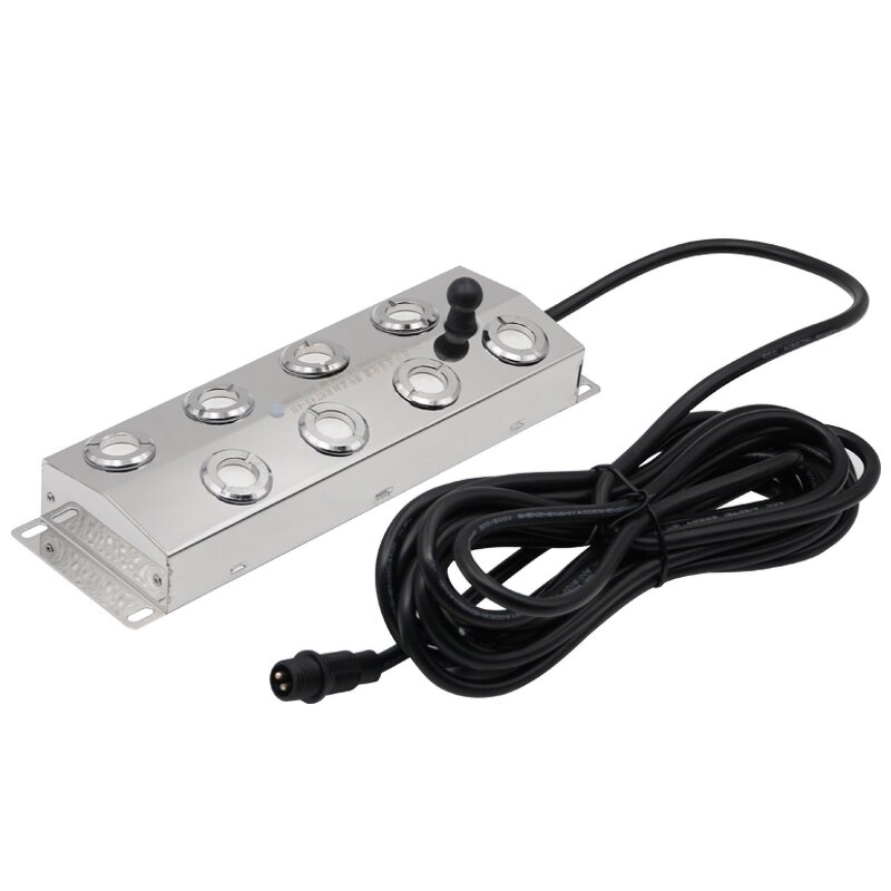 Ultrasonic Mist Maker Manufacturer - OEM 8 Head Stainless Steel Garden Pond Atomizer
