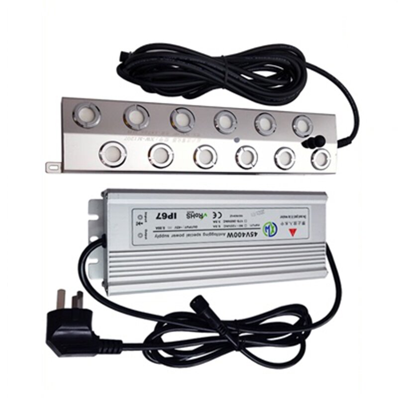 Mist Maker Manufacturer - OEM 12 Head Factory Direct Ultrasonic Water Fountain Fogger