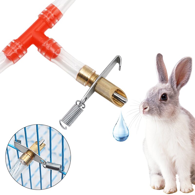 Rabbit Nipple Drinker Manufacturer - OEM Automatic Feeder for Rabbit Mouse Bunny Poultry