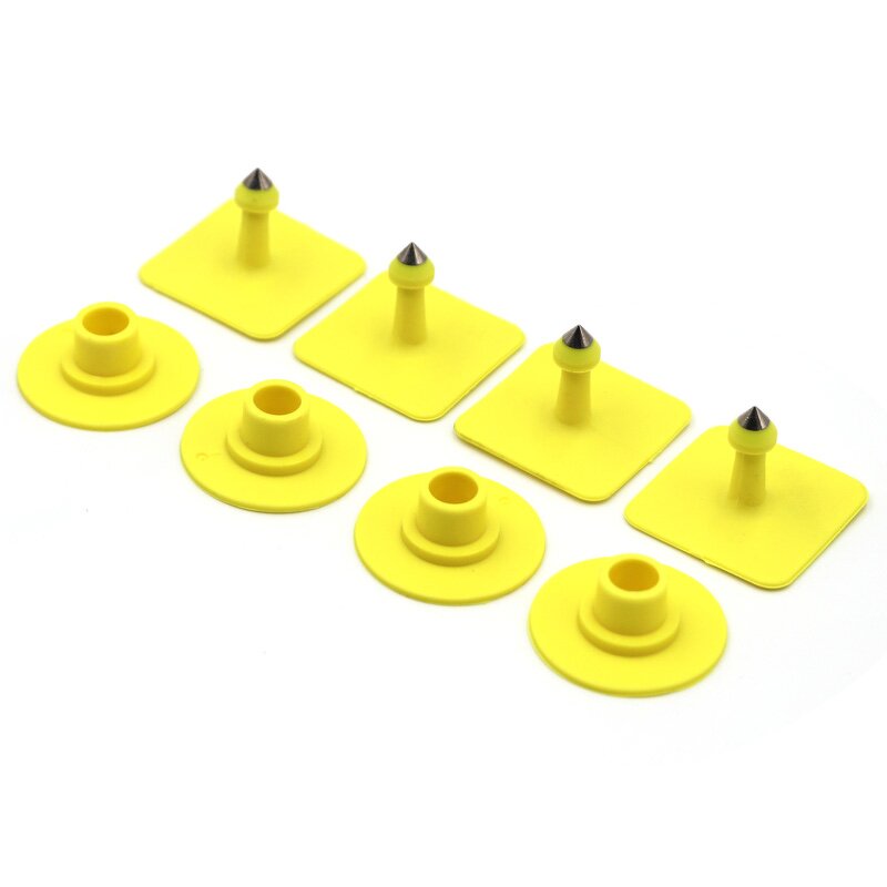 Pig Ear Tag Manufacturer - OEM Blank Number TPU Square Type Sow Tracking Plastic Tag