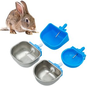 Rabbit Water Bowl Manufacturer - OEM Automatic Cage for Poultry Small Pet Hamster
