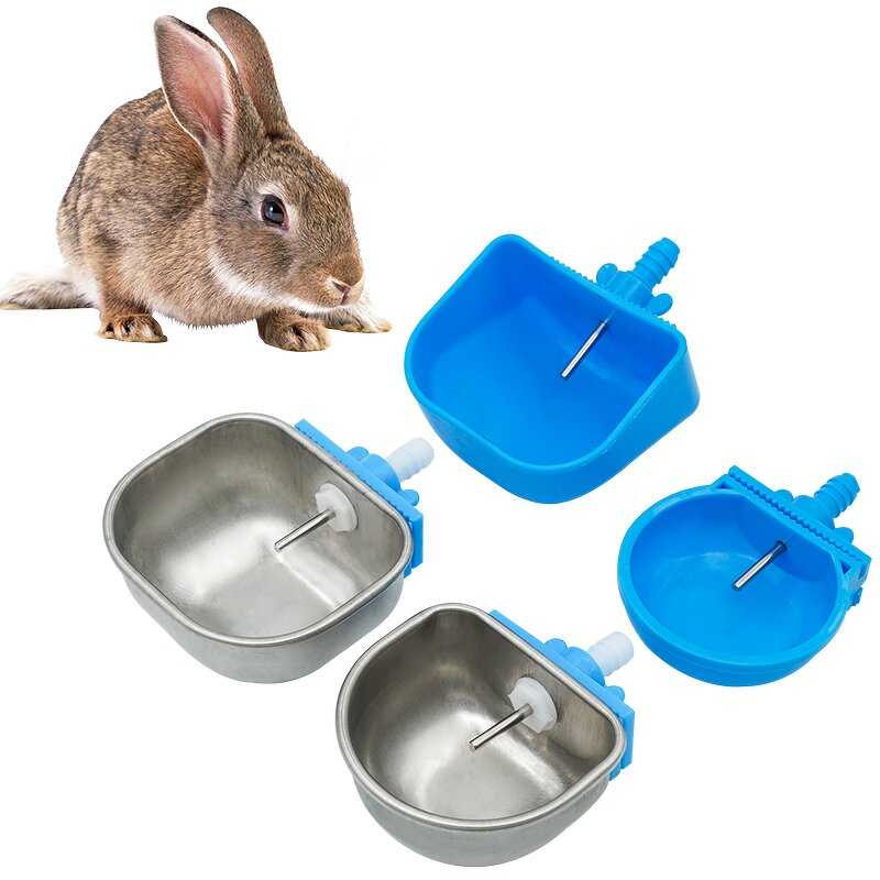 Rabbit Water Bowl Manufacturer - OEM Automatic Cage for Poultry Small Pet Hamster