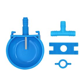 Rabbit Drinking Feeder Manufacturer - OEM Plastic Hanging Cage Touch Type Automatic Bowl