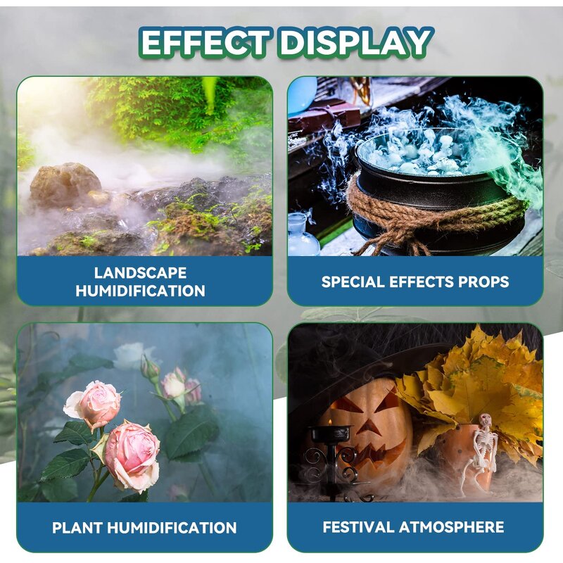 Mist Maker Manufacturer - OEM 6 Head Industrial Ultrasonic Greenhouse Humidifier Fog