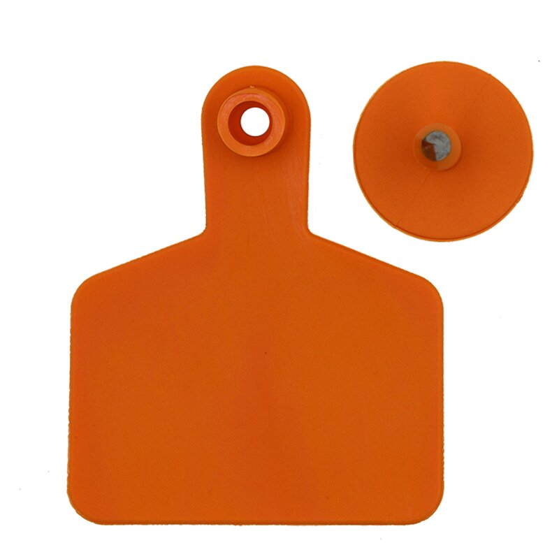 Cattle Ear Tag Manufacturer - OEM Big TPU Blank for Cow Without Number Identification