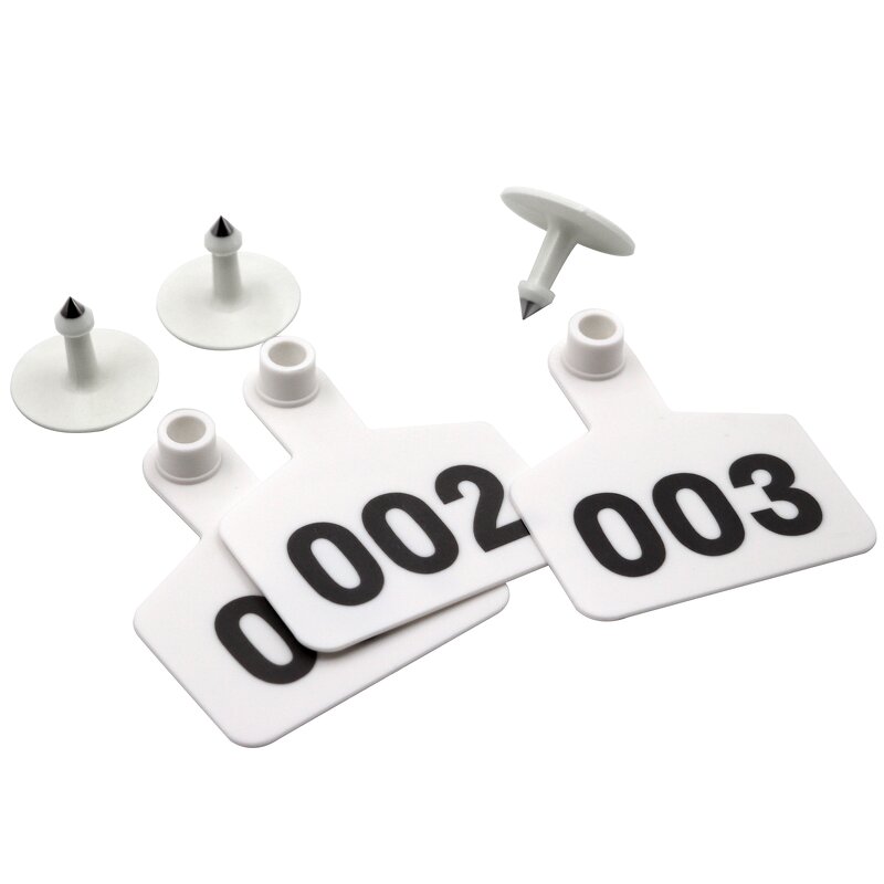Cattle Ear Tag Manufacturer - OEM Various Colors Customized Tracking Card with Number