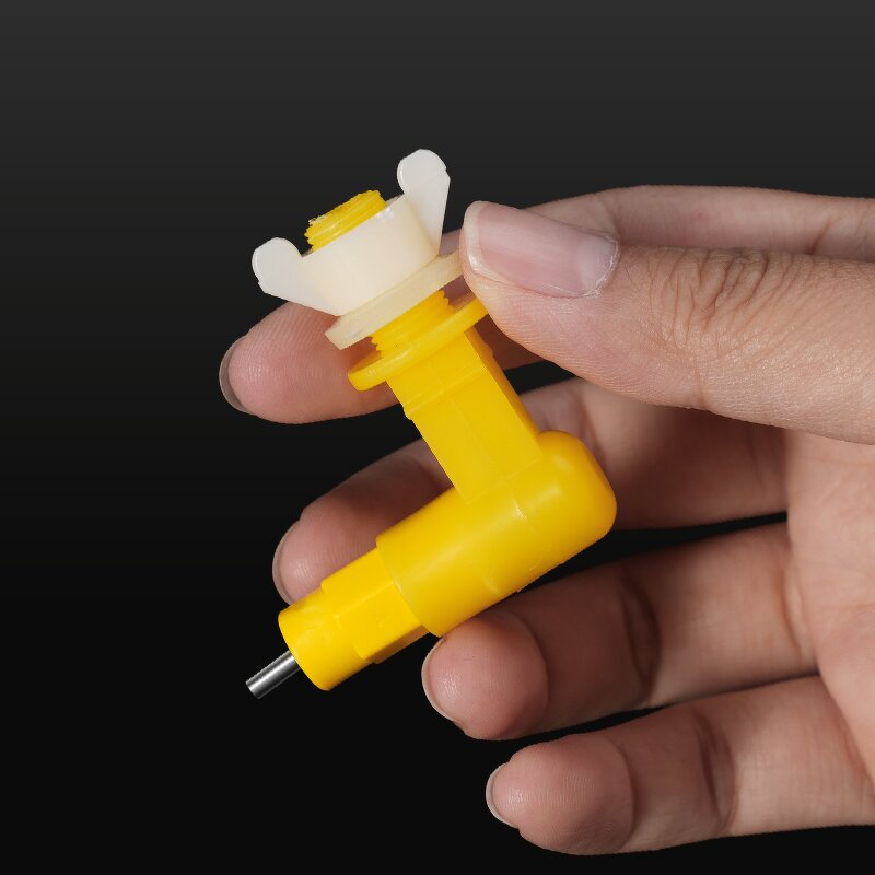 Chicken Nipple Drinker Manufacturer - OEM Leak Proof Short Elbow Poultry Farm Dispenser