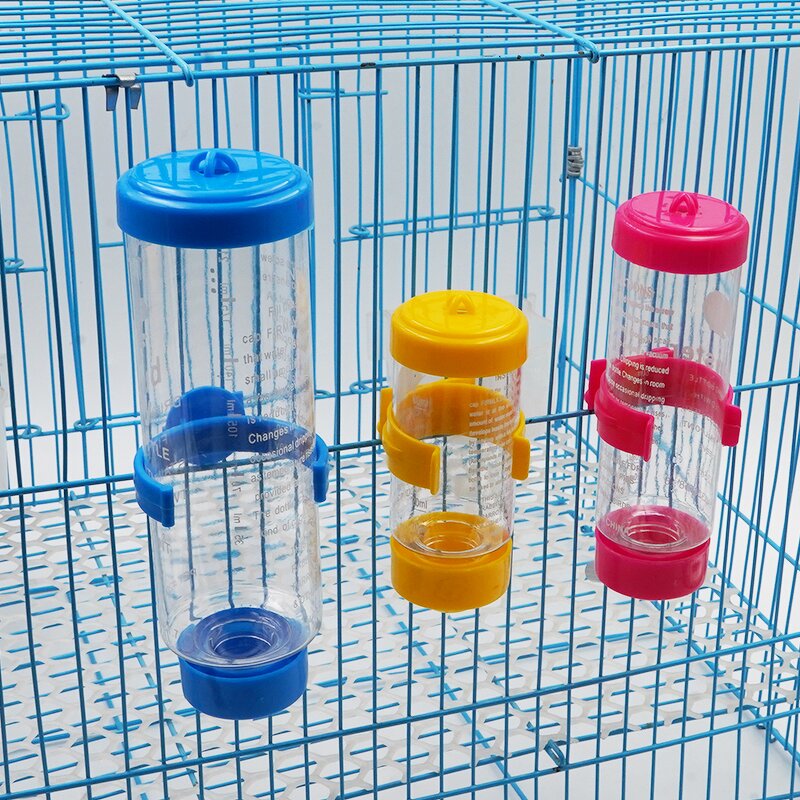 Rabbit Water Bottle Manufacturer - OEM Portable 80ml 125ml 250ml Plastic Hamster Bottle