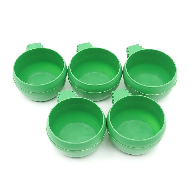 Bird Feeder Bowl Manufacturer - OEM Mini Hanging Type Plastic for Cage Pigeons Parrot