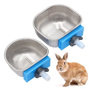Rabbit Water Cup Manufacturer - OEM Anti Scratch Stainless Steel Nipple Drinking Bowl