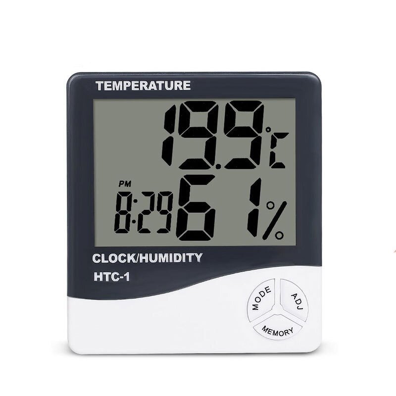 Thermometer Hygrometer Manufacturer - OEM Large Screen Digital LCD for Livestock Farm