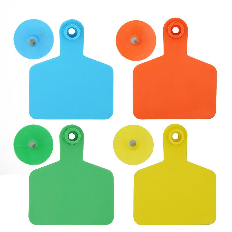 Cattle Ear Tag Manufacturer - OEM Big TPU Blank for Cow Without Number Identification