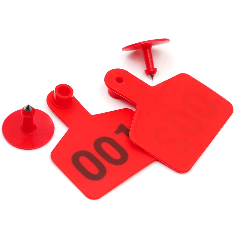 Cattle Ear Tag Manufacturer - OEM Various Colors Customized Tracking Card with Number