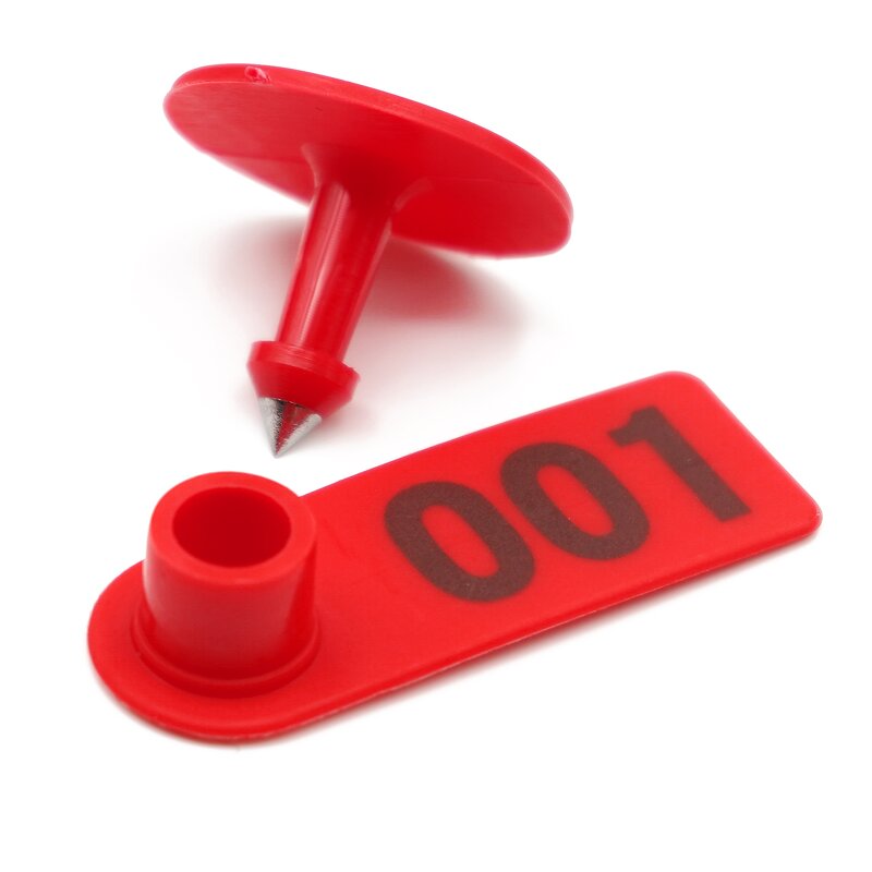 Sheep Ear Tag Manufacturer - OEM 7 Colors 001-100 Customizable Tracking Card Labels