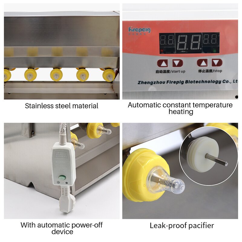 Pig Nursing Machine Manufacturer - OEM 20L Double Side 14 Nipples Constant Temperature