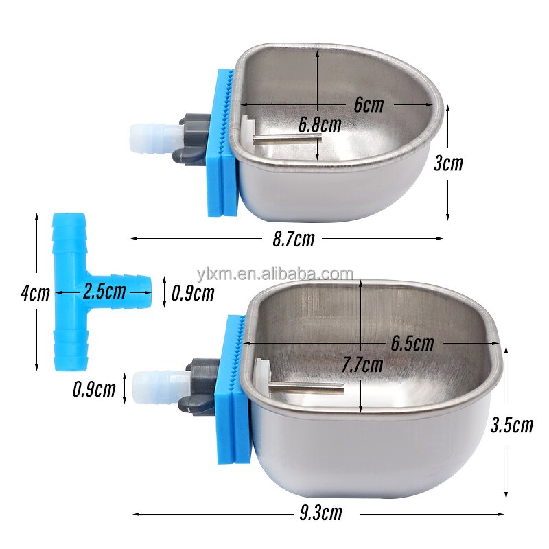 Rabbit Water Cup Manufacturer - OEM Anti Scratch Stainless Steel Nipple Drinking Bowl