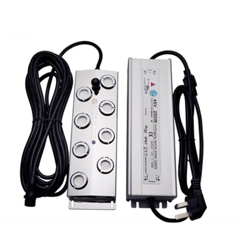 Ultrasonic Mist Maker Manufacturer - OEM 8 Head Stainless Steel Garden Pond Atomizer