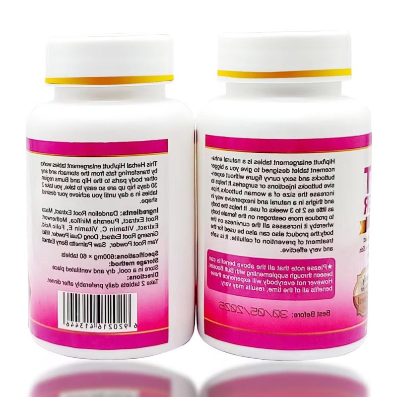 Butt Enhancement Tablets Manufacturer - OEM Herbal Butt Booster Hips Pill