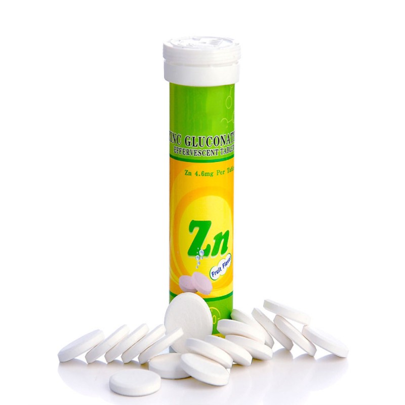 Effervescent Tablet Manufacturer - OEM Fruit Flavor Zinc Energy Supplement
