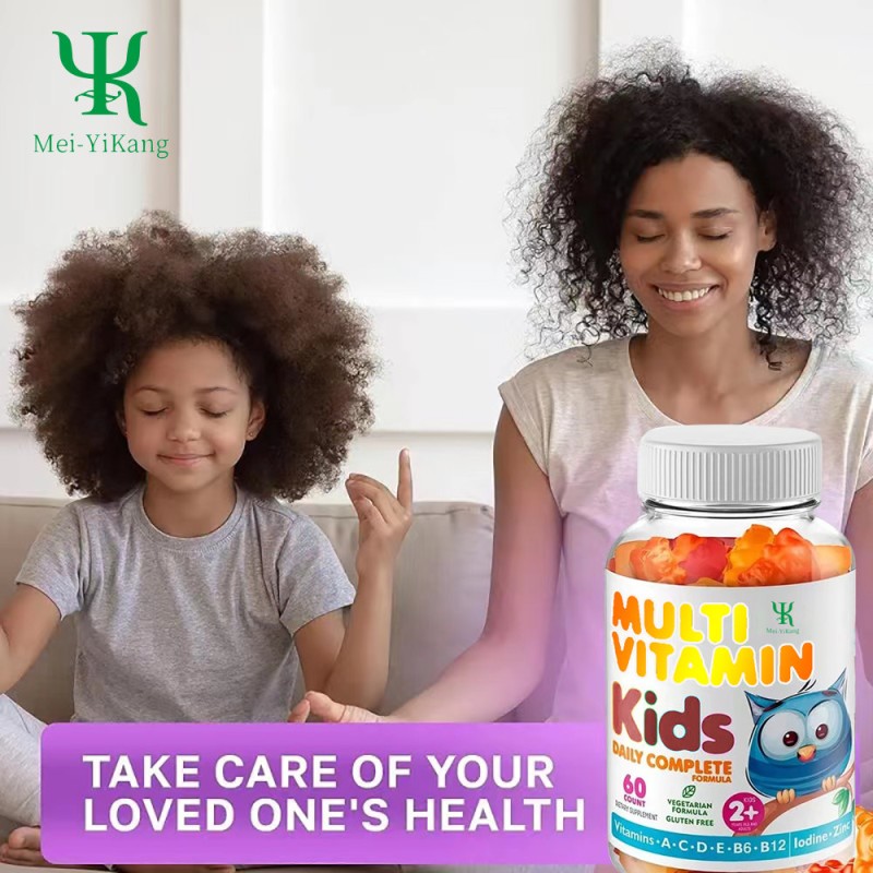 Multivitamin Gummy Manufacturer - OEM Kids Immune ABCDE Vitamin Bear