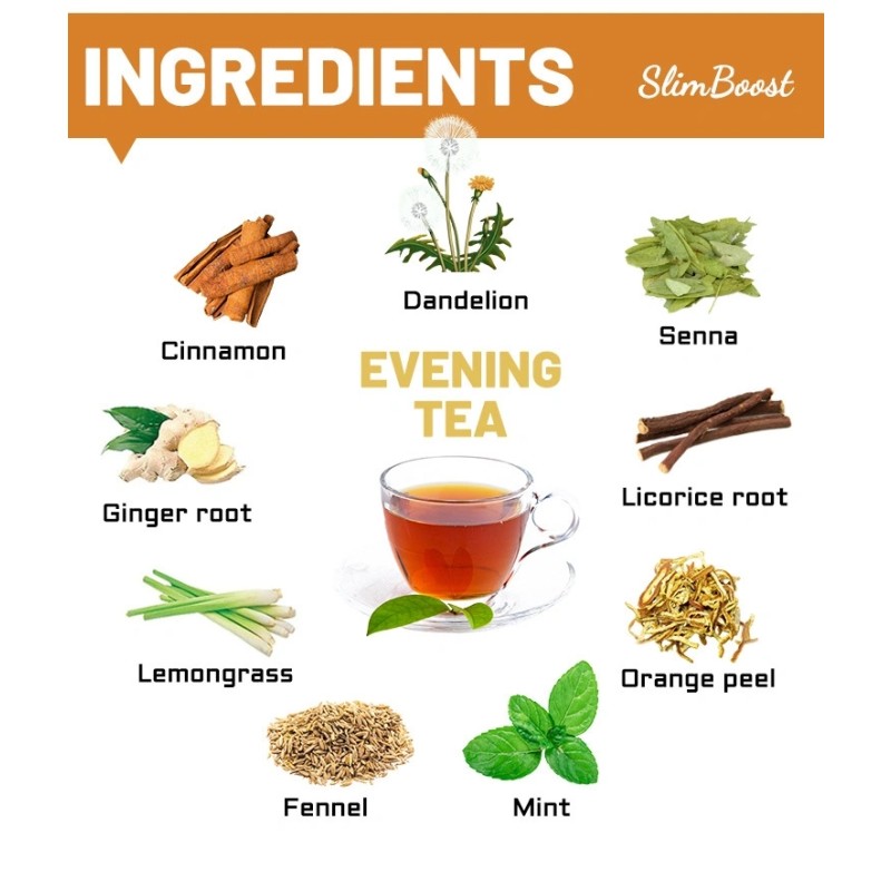 Weight Loss Tea Factory - OEM 28 Days Herbal Cleanse & Detox Supplement