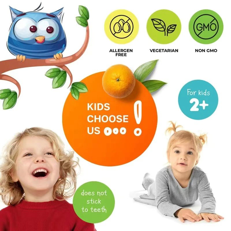 Multivitamin Gummy Manufacturer - OEM Kids Immune ABCDE Vitamin Bear