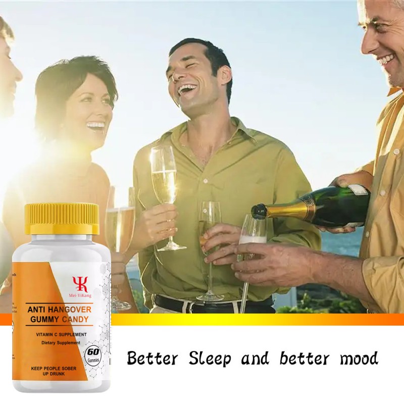 Hangover Gummy Manufacturer - Custom Better Sleep Mood Vitamin C Candy