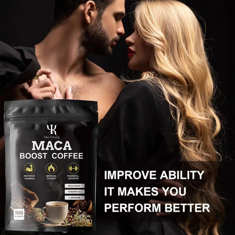 Maca Coffee Factory - Private Label Natural Energy Powder Drink for Men