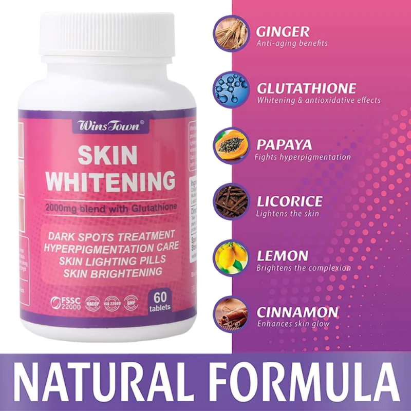 Skin Whitening Pills Manufacturer - OEM Vitamin C Dark Spots Treatment