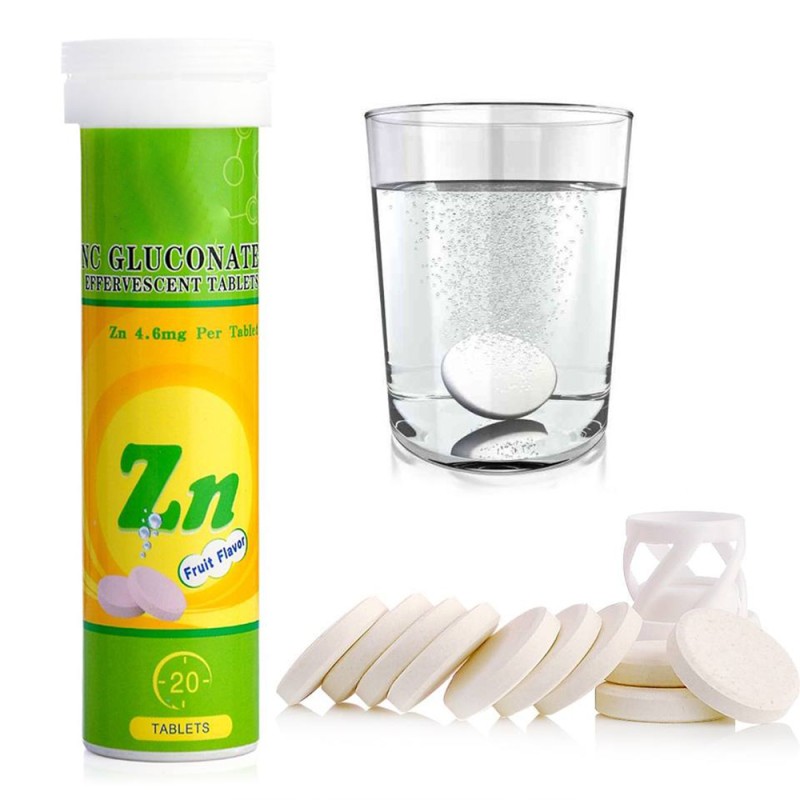 Effervescent Tablet Manufacturer - OEM Fruit Flavor Zinc Energy Supplement