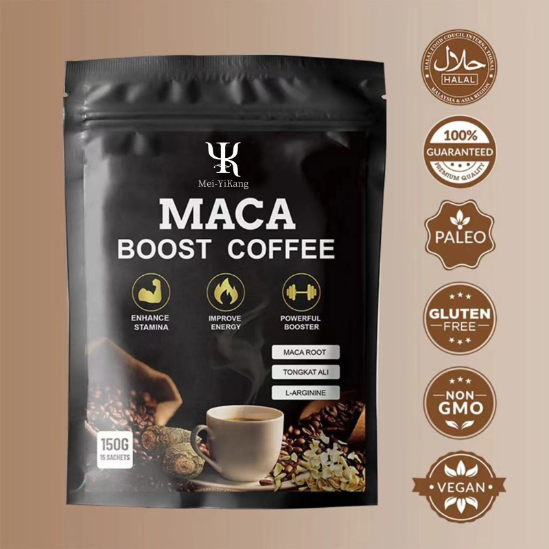 Maca Coffee Factory - Private Label Natural Energy Powder Drink for Men