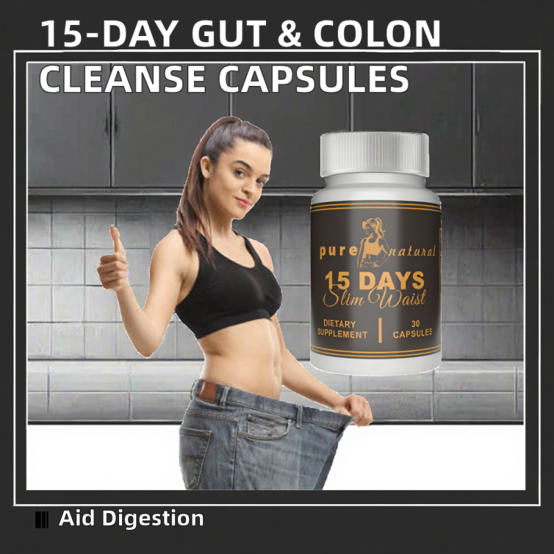 Gut Cleanse Capsules Manufacturer - OEM 15-Day Colon Support Supplement
