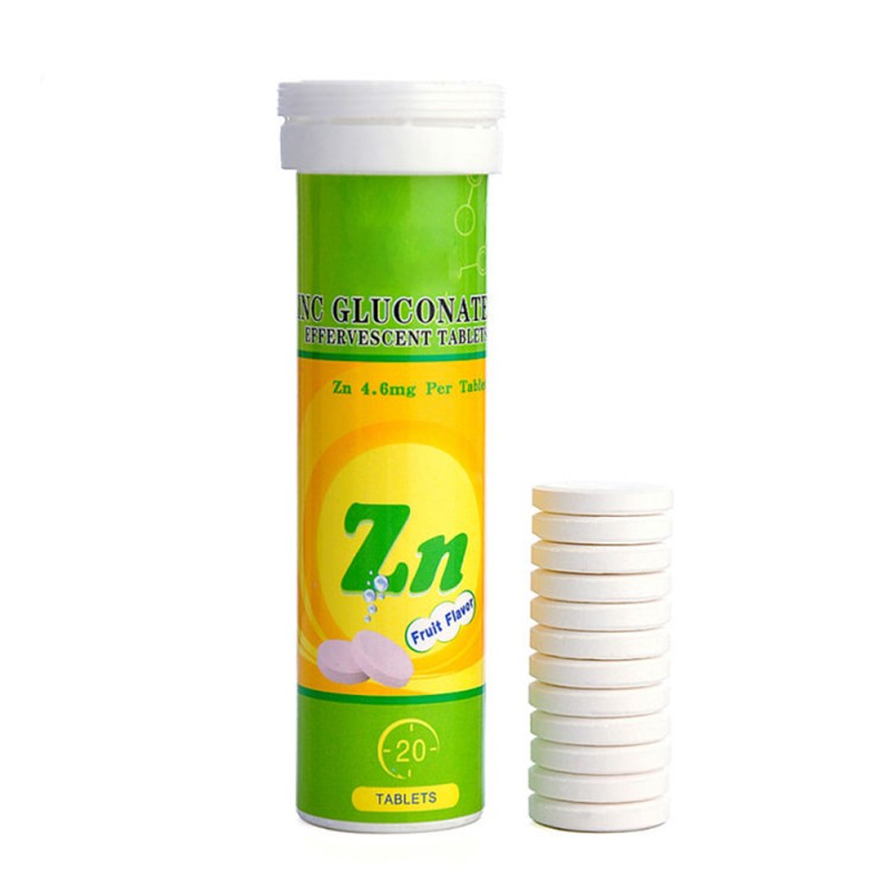 Effervescent Tablet Manufacturer - OEM Fruit Flavor Zinc Energy Supplement