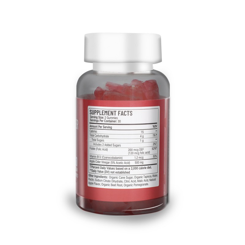Apple Cider Vinegar Gummies Manufacturer - OEM Organic Liver Detox Supplement