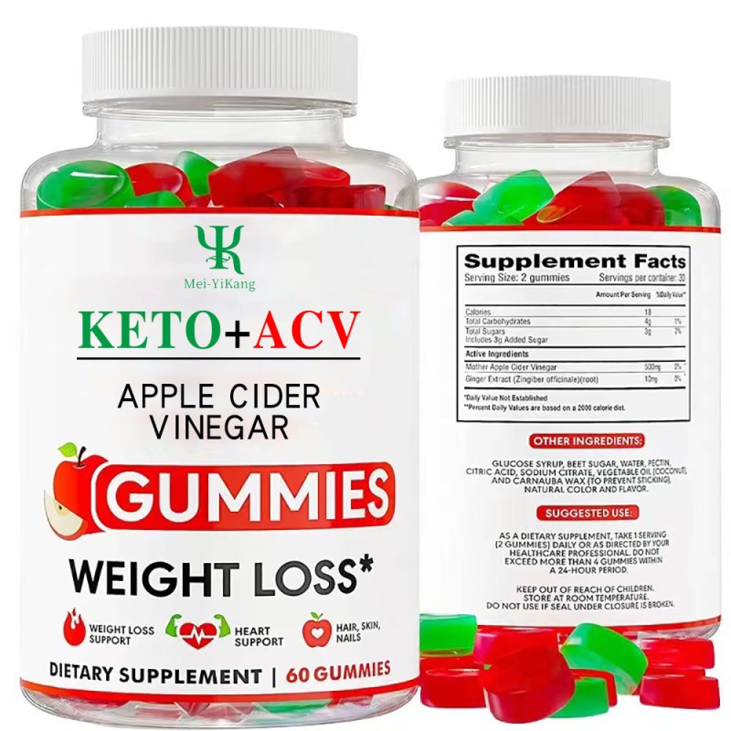 Apple Cider Vinegar Gummy Factory - OEM KETO+ACV Digestion Vitamin Candy