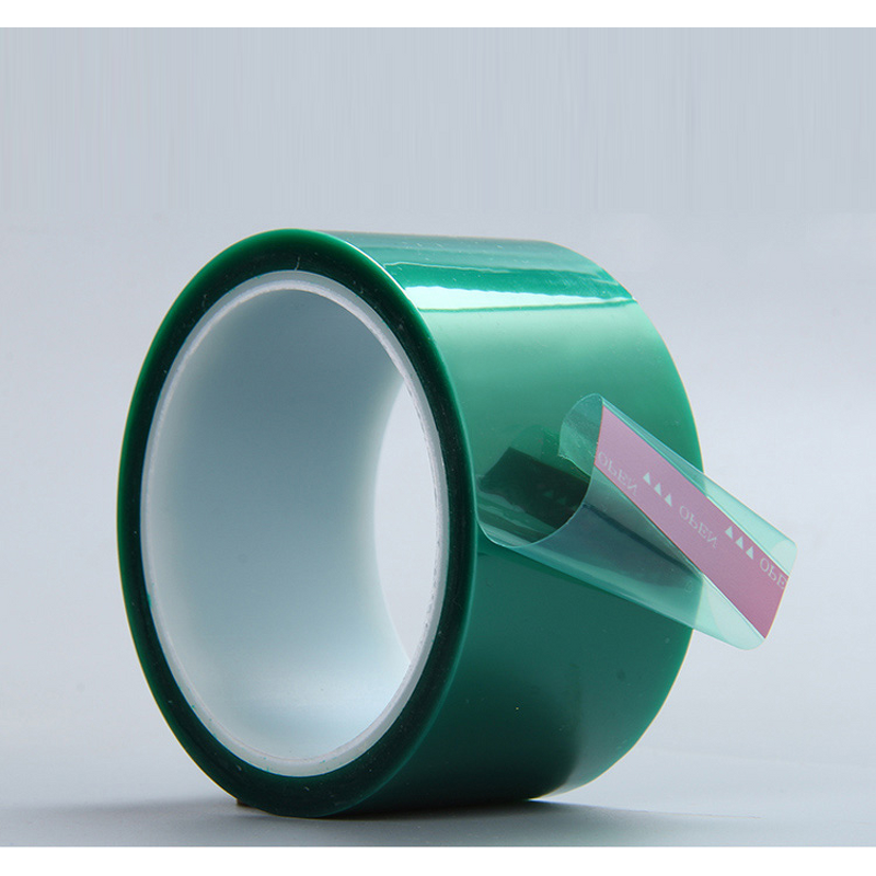 Polyester Tape Manufacturer - OEM Green PET with Silicone Adhesive for Masking