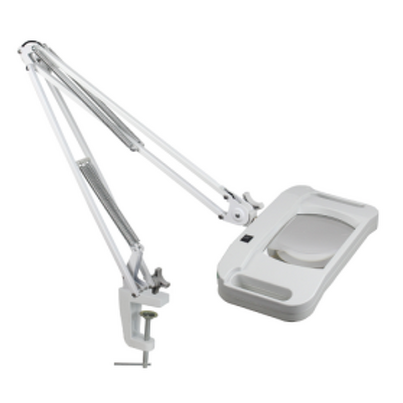 Magnifying Lamp Manufacturer - OEM YP-86G 10X White Glass LED Lamp