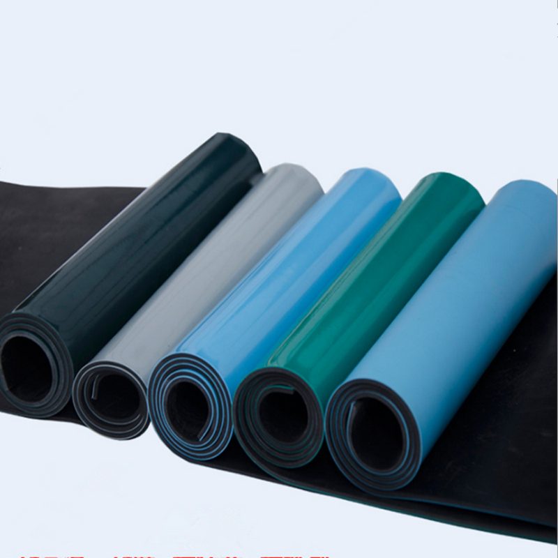 ESD Table Mat Manufacturer - OEM S4 1.0m10m2mm Blue Heat Resistance