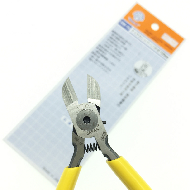 Diagonal Nippers Manufacturer - OEM Shell SM-18 125mm Plastic Cutting Pliers