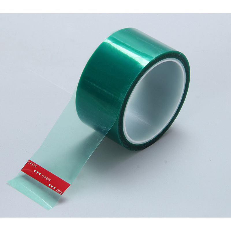 Polyester Tape Manufacturer - OEM Green PET with Silicone Adhesive for Masking
