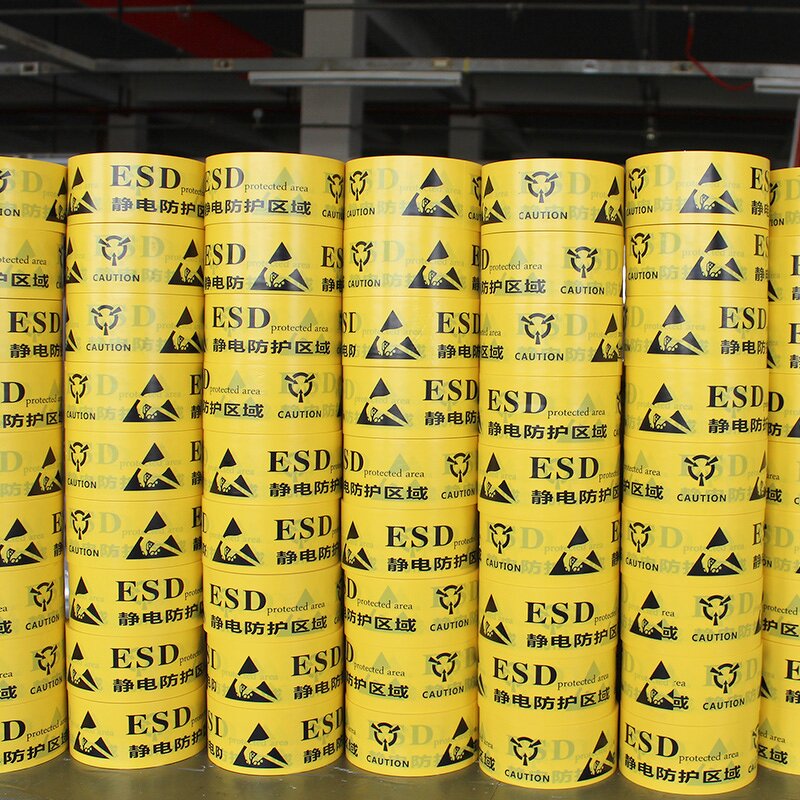 ESD Floor Tape Manufacturer - OEM Anti-static Caution Marking Tape